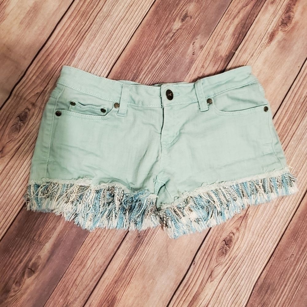 REFUGE frayed shorts